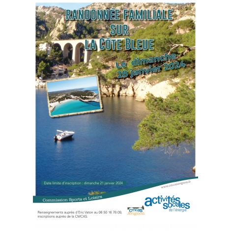 Randonnée familiale sur la Côte Bleue