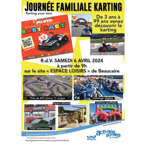 Journée familiale karting