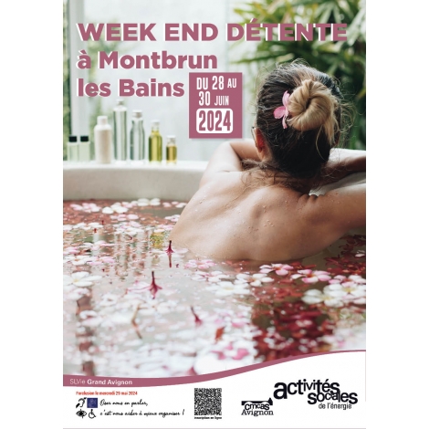 Week end détente à Montbrun les Bains - 28 au 30 juin 2024
