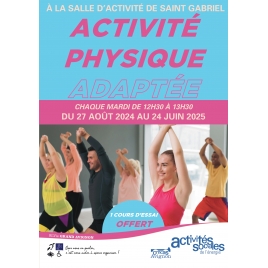 Activité physique adaptée 3ème trimestre