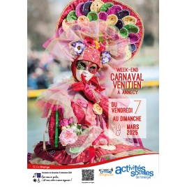 Week-end carnaval vénitien à Annecy - 07 au 09 mars 2025