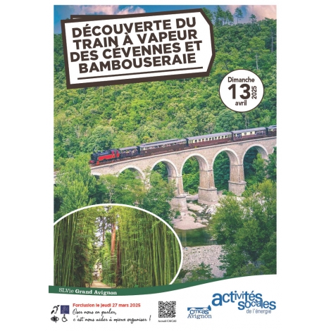 Découverte du train à vapeur des Cévennes et Bambouseraie - 13 avril 2025