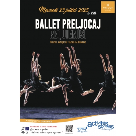 Spectacle Requiem(s) - Ballet Prejlocav - Mercredi 23 juillet 2025