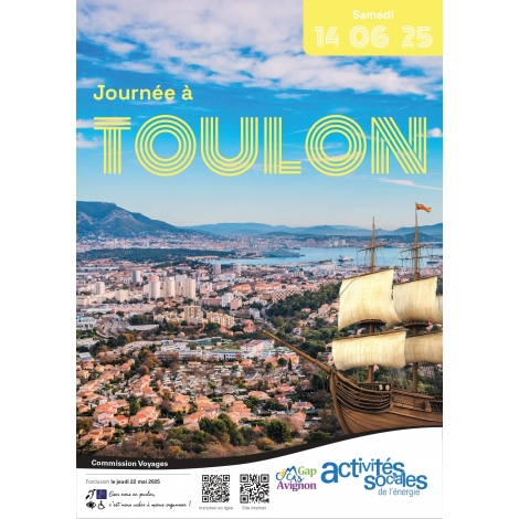 Journée à Toulon - samedi 14 juin 2025