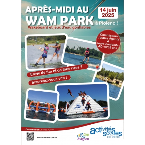 Après-midi au Wam Park - Samedi 14 juin - Commission jeunes agents