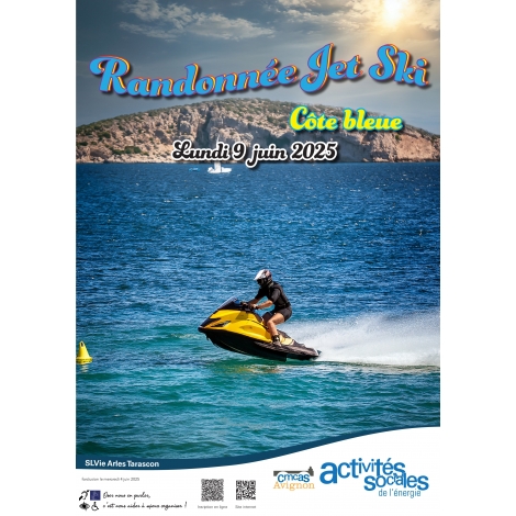 Randonnée en jet ski sur la Côte Bleue - SLVie Arles Tarascon