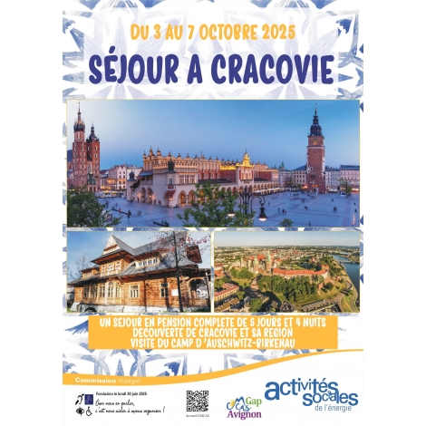Séjour à Cracovie - Commission Voyages