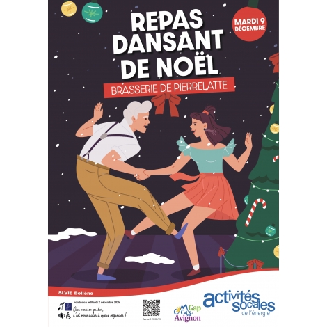 Repas dansant de Noël - SLVie de Bollène