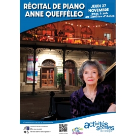 Récital de piano Anne Queffélec - Commission Culture Evènements