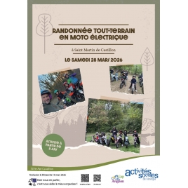 Randonnée tout terrain en moto électrique - SLVie Apt Cavaillon