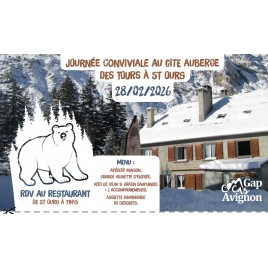 Journée Conviviale Gîte des Tours à St Ours - SLvie 9 Gap