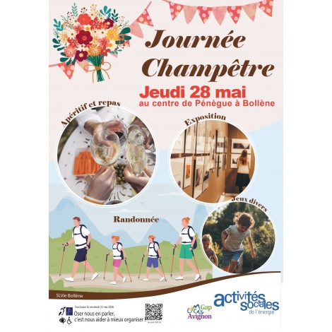 Journée champêtre- jeudi 28 mai 2026 - SLVie Bollène