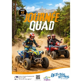 Journée Quad dans le Lubéron - SLVie Apt Cavaillon