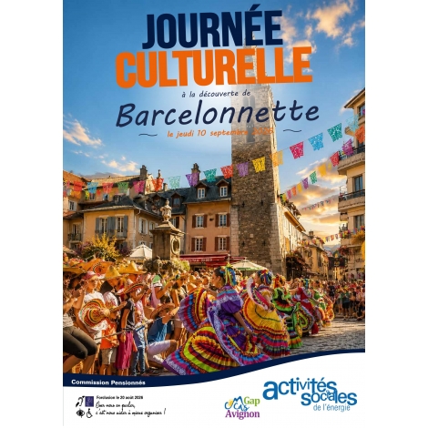 Journée découverte Barcelonnette Commission Pensionnés