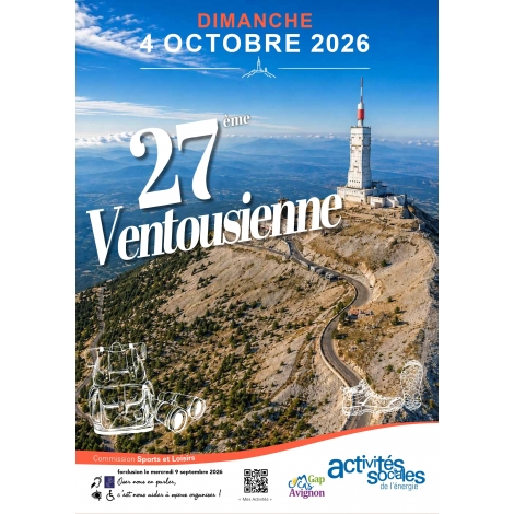 25ème Ventousienne - dimanche 13 octobre 2024