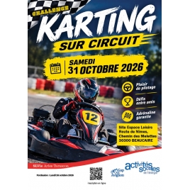 Challenge Karting sur circuit - SLVie Arles Tarascon