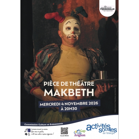Pièce de théâtre Makbeth - Commission Culture et Evènements