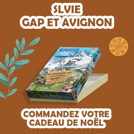 CADEAUX DE NOEL 2026 - Jeu de société Rando pic des neiges - SLVie Gap Avignon - Commission jeunesse