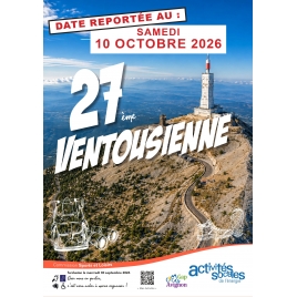 27ème Ventousienne -samedi 10 octobre 2026