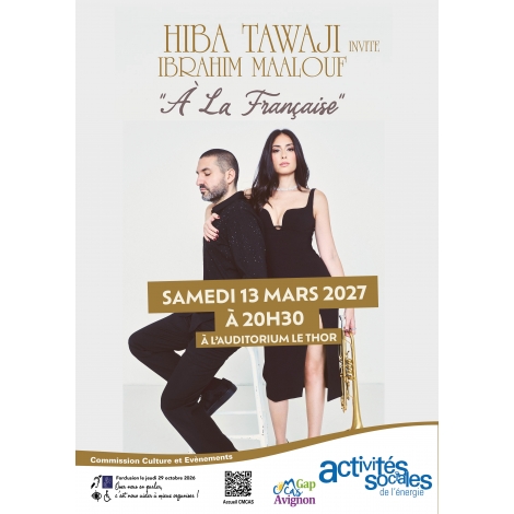 Concert Hiba Tawaji invite Ibrahim Maalouf - Commission Culture et Evènements