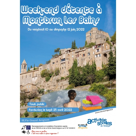 WEEK-END DETENTE A MONTBRUN LES BAINS