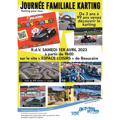 Journée familiale karting